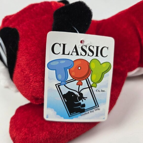 red raccoon plush toy NWT 13" Classic Toy - Picture 8 of 8
